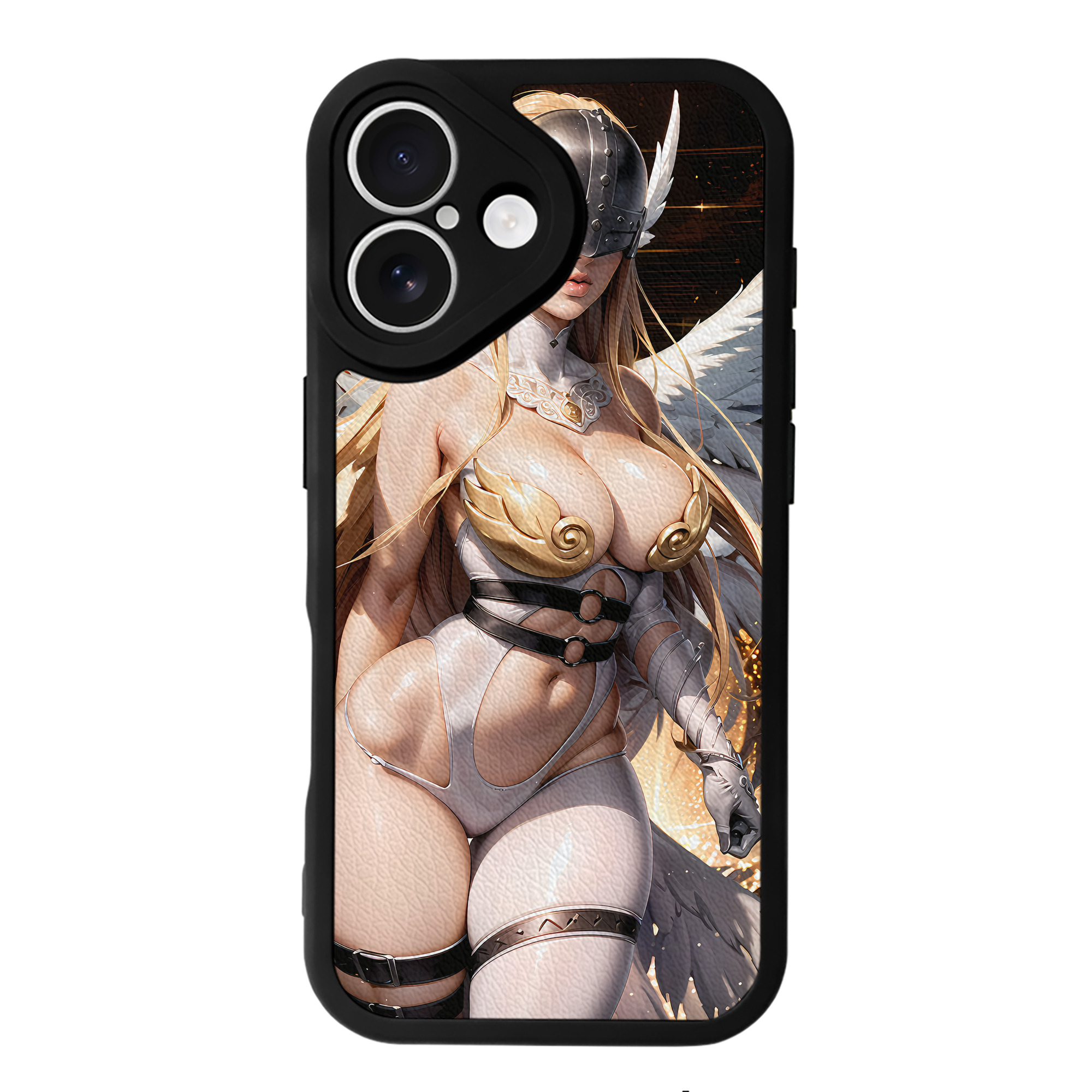 （画像用） Digimon デジタルモンスター/デジモン 【iPhone 16シリーズ対応】シリコンスマホケース（レザー調） 材質：シリコン